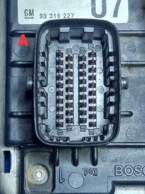 Foto del conector A de M1.5.5